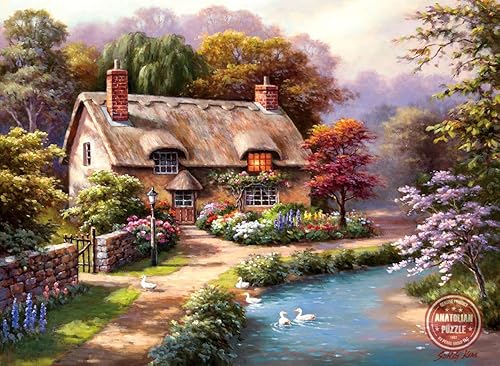 Miniatura 2 de Anatolian Puzzle - Duck Path Cottage, rompecabezas de 1000 piezas, #1047