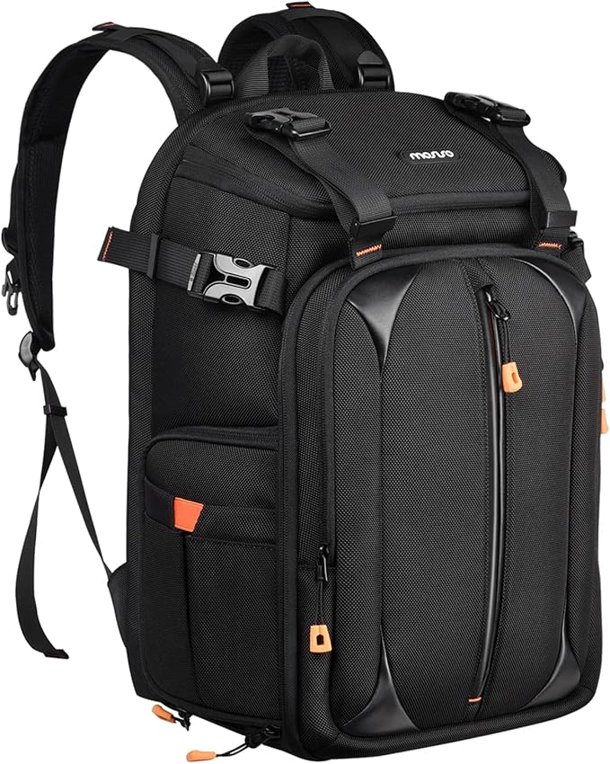MOSISO Camera Backpack, DSLR/SLR/Mirrorless Photography Camera Bag