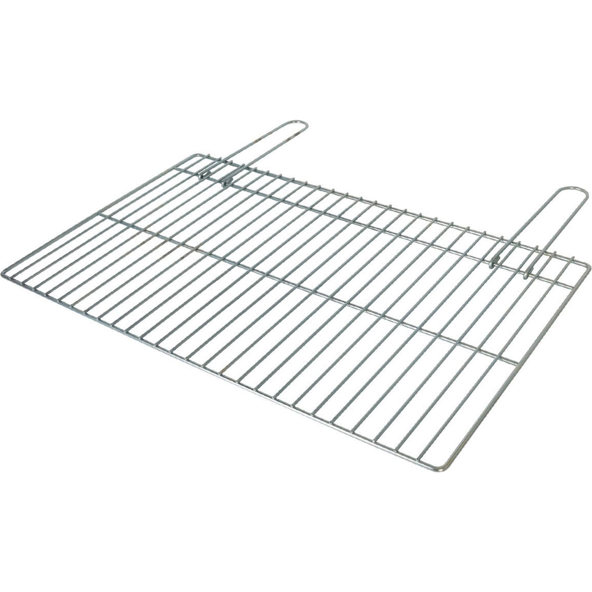 Algon | Parrilla Barbacoa 50x50 Grande Doble, Acero Inoxidable Zincado Gris Metalizado con Cierre de Seguridad - Parrilla Ideal para Asar Carnes y Verduras Resistente y Duradera para Exterior — view 14