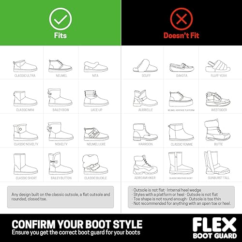 Miniatura 5 de Compatible con botas UGG, fundas impermeables de goma de silicona para zapatos, zapatos reutilizables mejorados, antideslizantes, lavables para