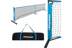 Pickleball Net: Portable Outdoor Pickleball Net System, 22 FT Pickleball Net USAPA Regulation Size