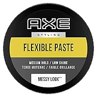 Vista 6 de AXE Styling - Pasta flexible para el cabello, aspecto urbano desordenado, 2 unidades para una textura instantánea, mejora el peinado fácil de 2.64