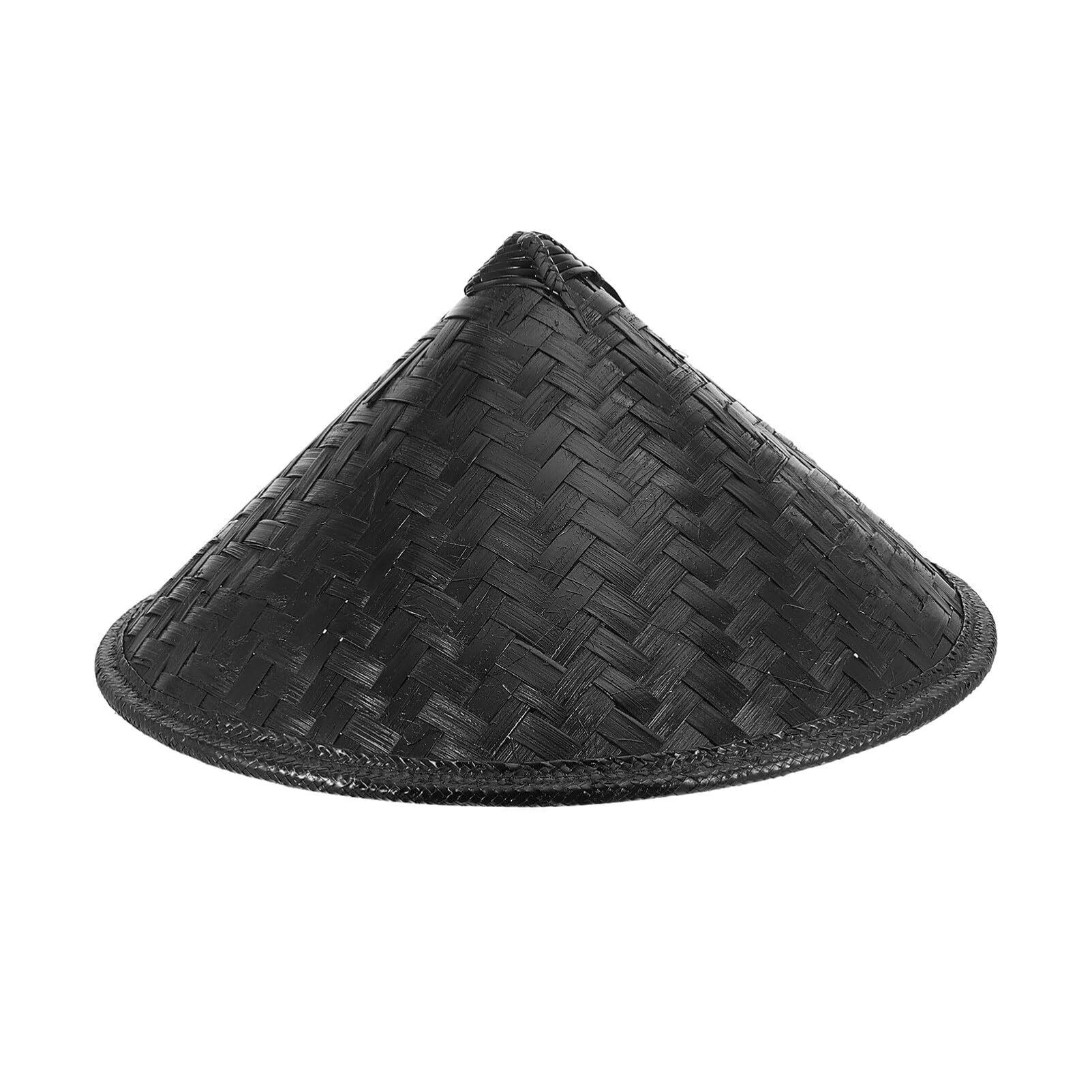 FOMIYES Bamboo Hat Party Prop Hat Halloween Cosplay Hat Chinese Cone Cap Conical Hat Japanese Party Hats for Adults Ninja Cosplay Hat Straw Hat Samurai Chopper Hat Sun Hat Paddy Man Simple