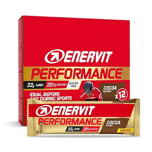 Immagine del prodotto Enervit, Performance Bar Cocoa Gusto Cacao, Barrette Energetiche Senza Glutine