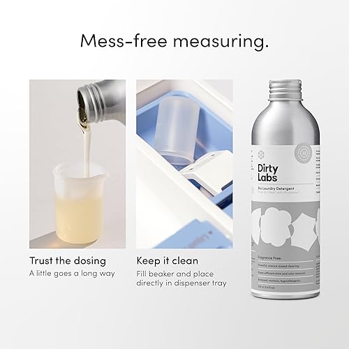 Vista 38 de Dirty Labs Aroma característico Detergente bio-líquido para ropa 32 cargas (8.6 onzas líquidas) Hiperconcentrado Alta eficiencia y lavado