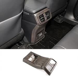 Carbon Fiber Style Rear Air Vent Cover For 2022-2025 Lexus NX – ABS Trim, Easy 3M Tape Install