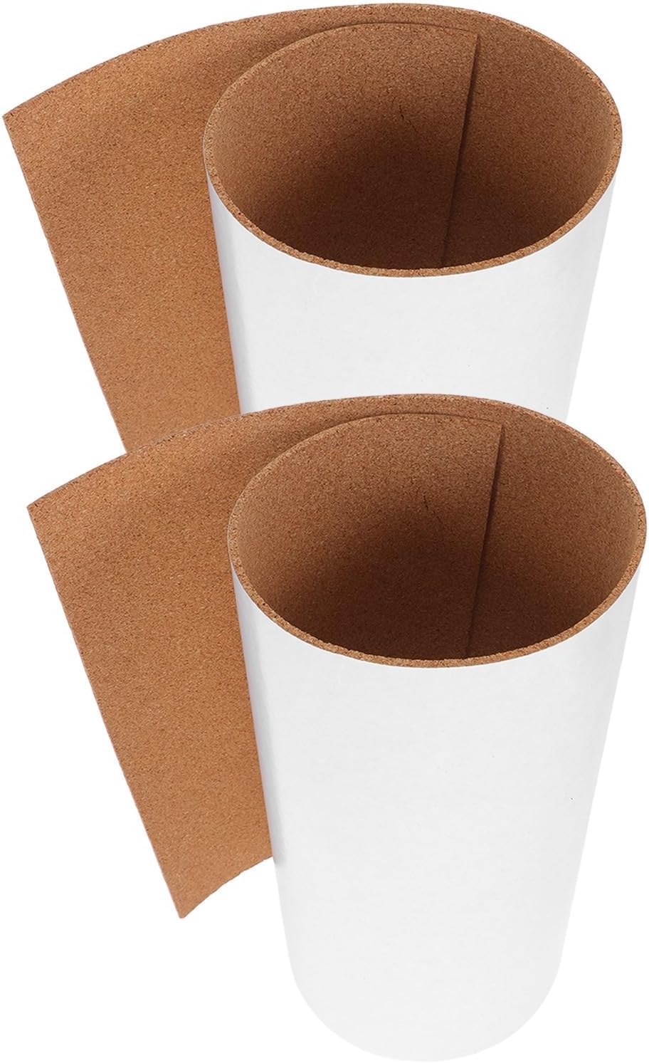 2 Rolls Self Adhesive Cork Board Roll for Wall Memo Craft