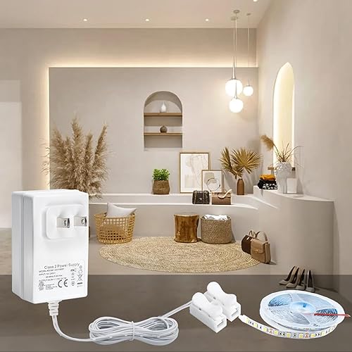 Miniatura 6 de Transformador de timbre de 24 voltios 110V/120V AC a DC 24V Adaptador compatible con tira LED Lig