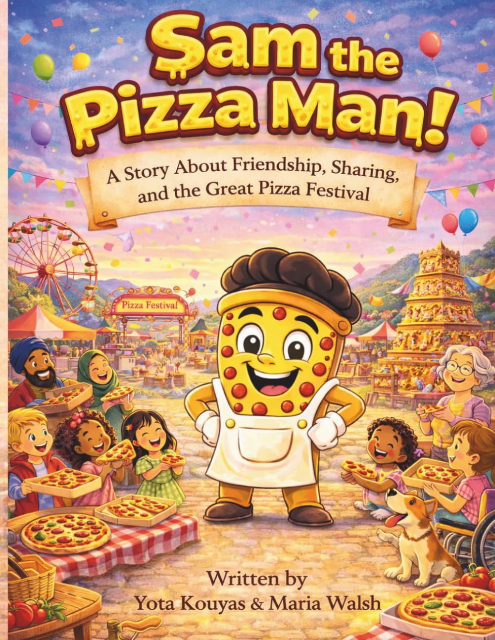 Sam the Pizza Man: A Story About Friendship, Sharing & The Great Pizza Festival