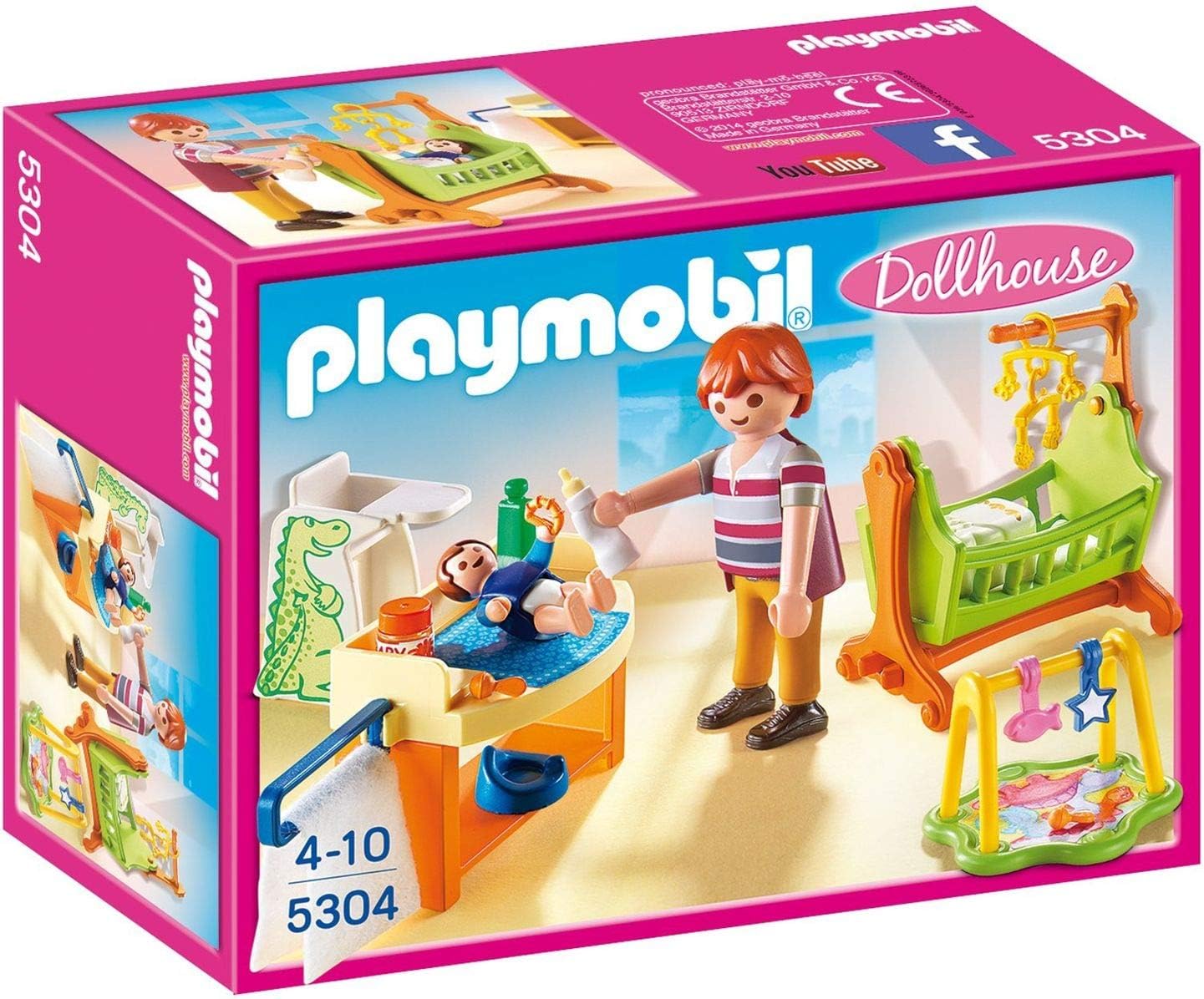 Playmobil Baby Room with Cradle Playset