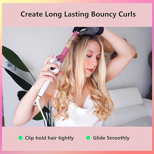 Miniatura 4 de ORYNNE Rizador de 1 pulgada y rizador de pelo de 3 barriles