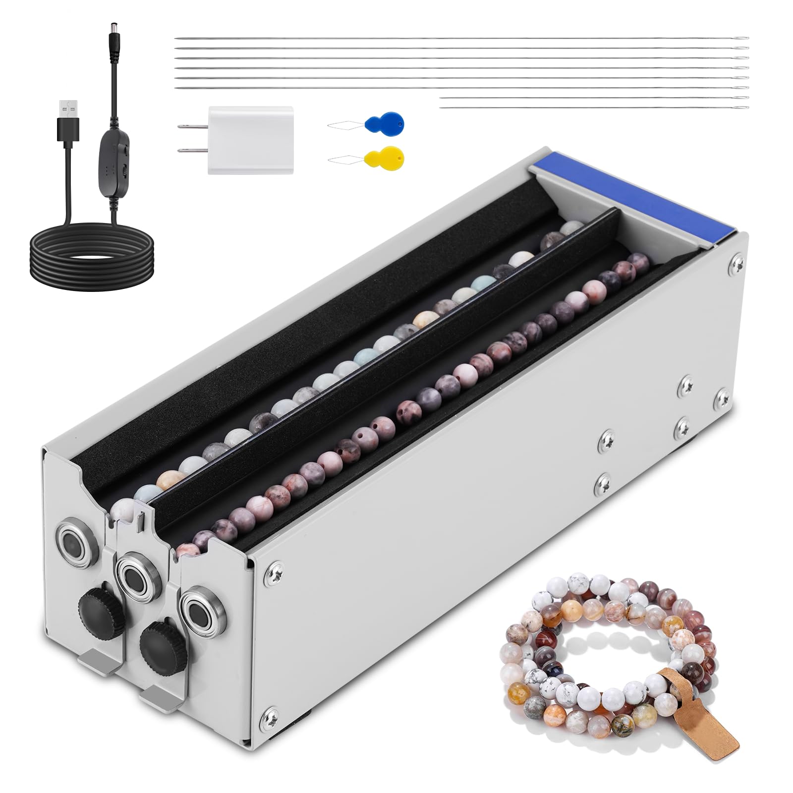 Electric Bead Spinner Stainless Steel Beading Machine For