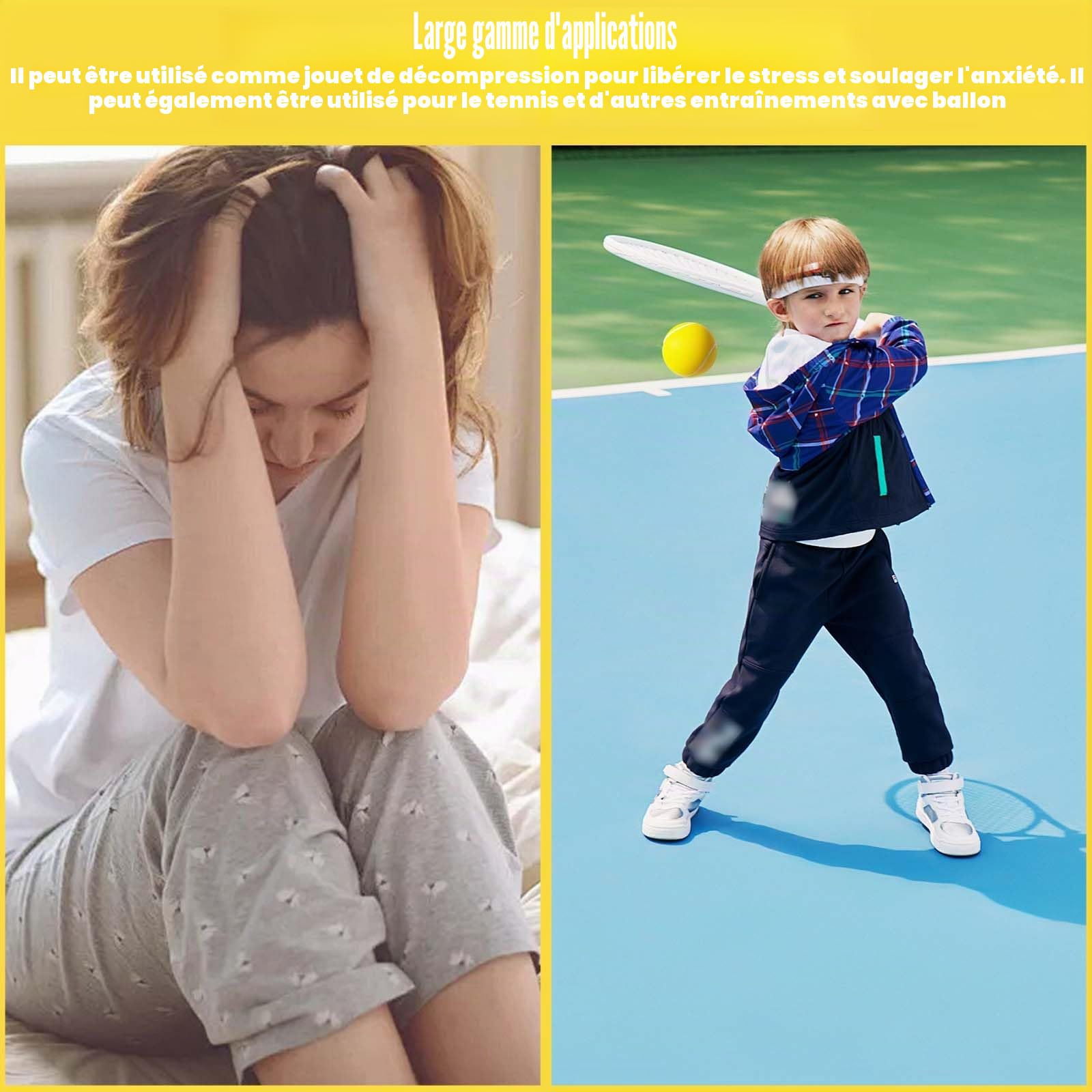 12 Balles De Tennis En Mousse – Mini Balles Souples Pour Entraînement Et Jeu
