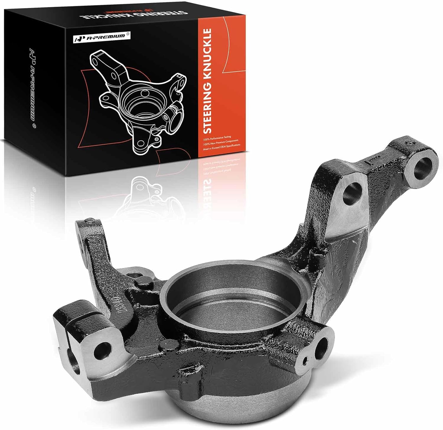 A-Premium Front Left Suspension Steering Knuckle Compatible with Hyundai Sonata 2011-2013, Azera 2011-2014 & Kia Optima 2011-2013, Driver Side