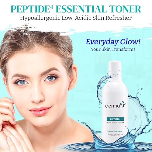 Miniatura 2 de Tónico facial premium formulado con péptidos estimulantes de colágeno, probado por dermatólogos para efectos hidratantes, antienvejecimiento y