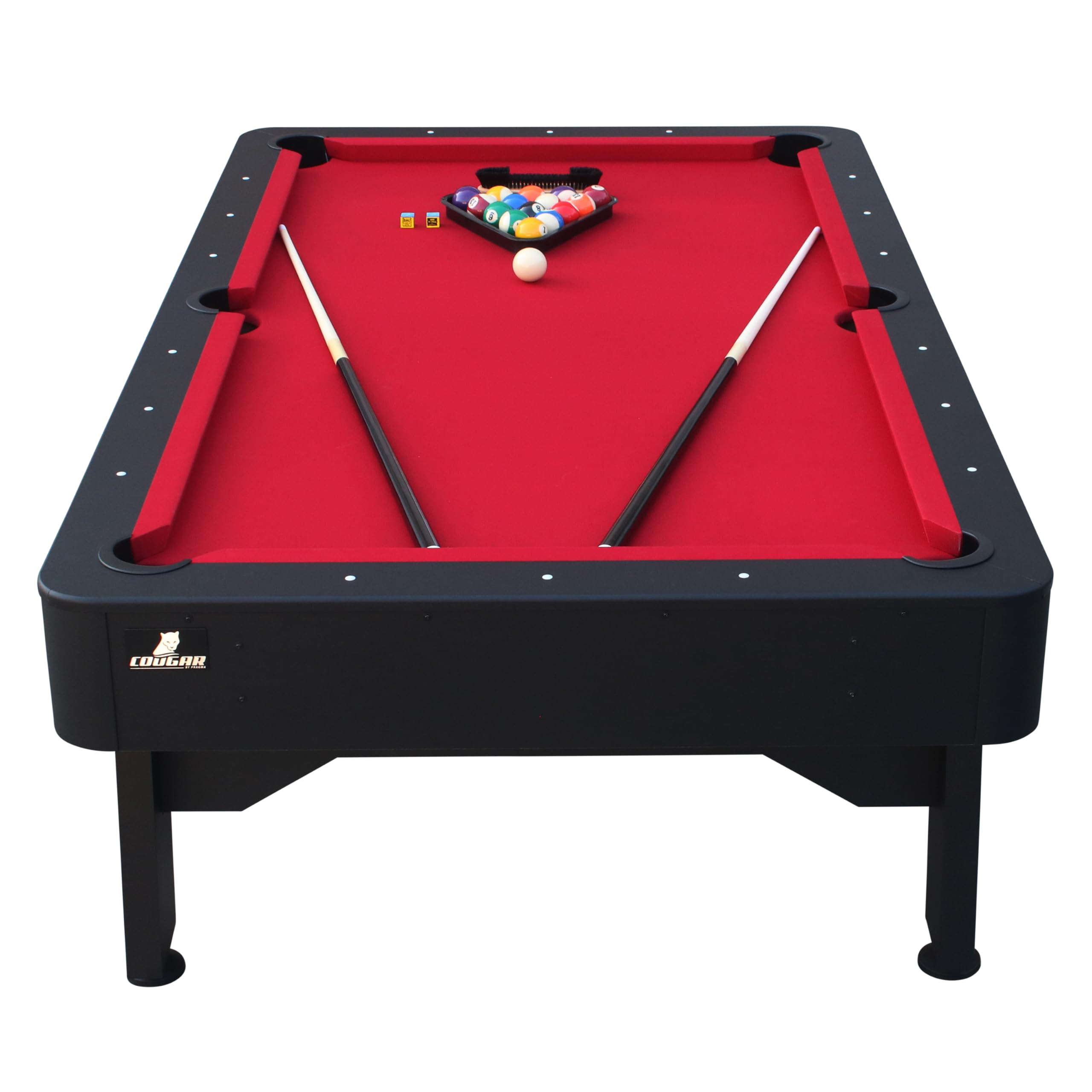 Cougar Offside Football Table In Black | Foosball Table Incl. 2 Balls And Score Counter | Indoor Soccer Game For Children & Adults | 49x24x31 Inch - View #3