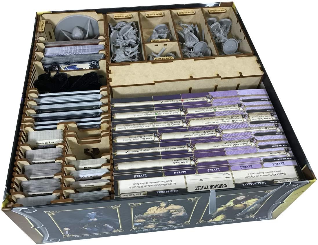 Massive Darkness Storage Organizer Insert from Go7 Gaming (MD-001)