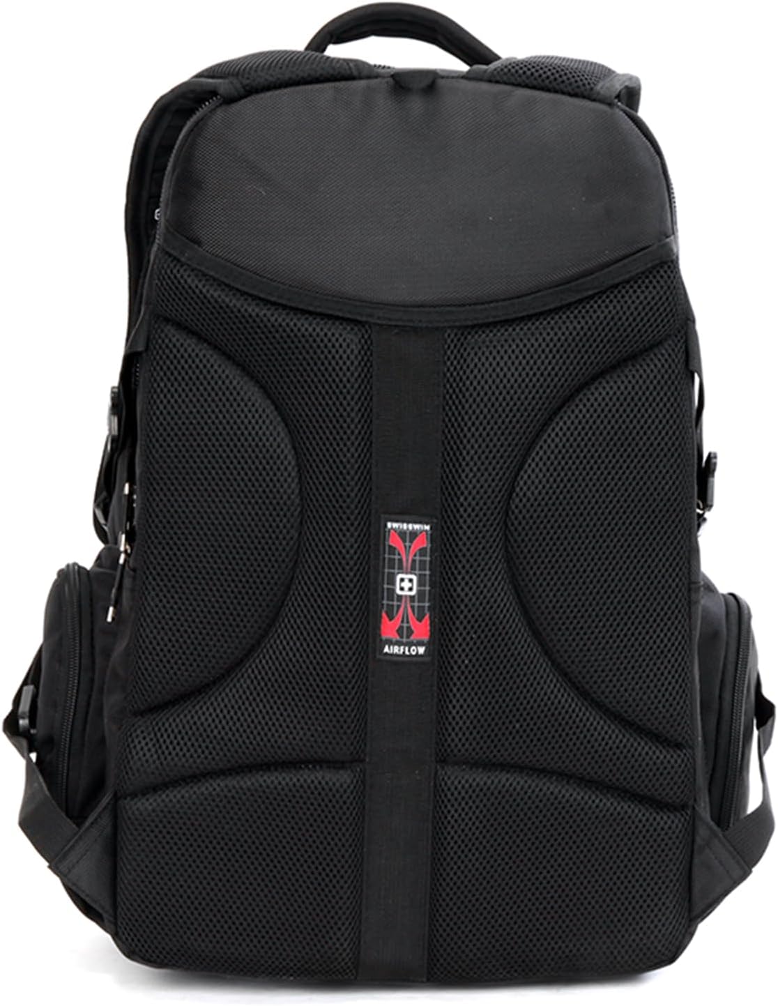 SWISSWIN Swiss Waterproof Business Backpack Travel Backpack College School Backpack Casual Daypack Daily Shoulder Bag SW9275I Black 17 inch Laptop Notebook Backpack for Men Womens Boys Girls …