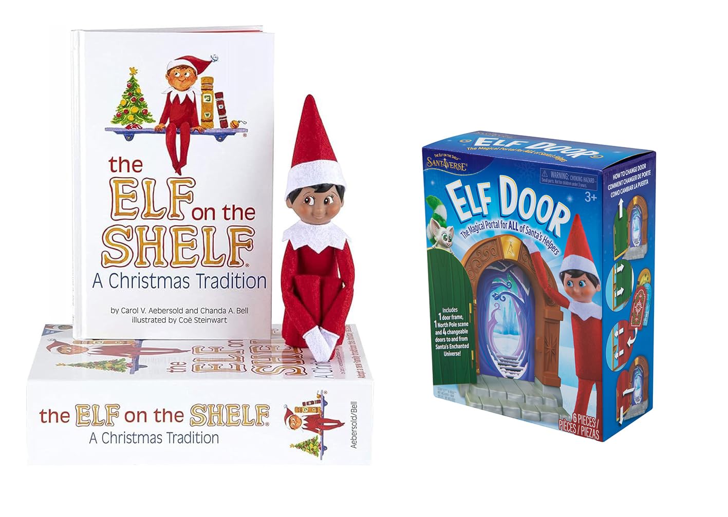 The Elf On The Shelf® Brown Eyed Boy & Elf Door - Magical Christmas Tradition Set - View #9