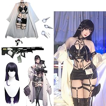 NIKKE ミハラ コスプレ衣装 フルセット ウィッグ付き Amazon.co.jp: 勝利の女神 NIKKE ニケ ミハラ コスプレ衣装