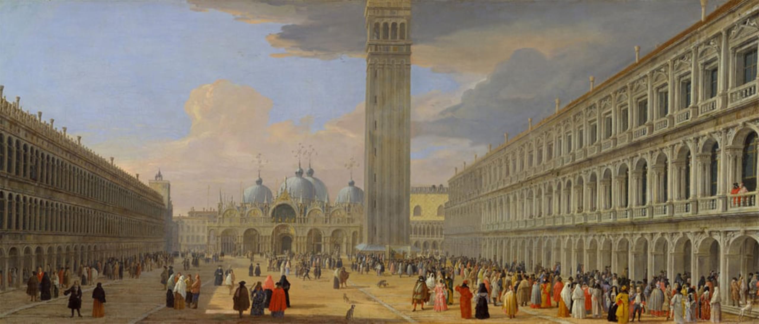 POSTERIIk Famous Print Pop Art Wall Art Graffiti Piazza San Marco by Luca Carlevaris Art Prints for Home Decor 60x90cm