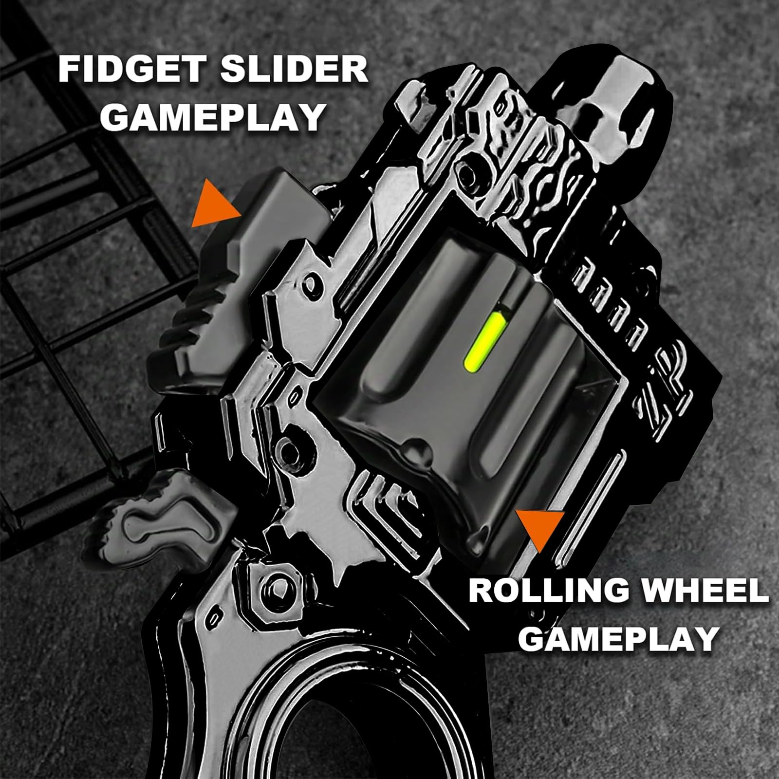 Fidget Toy ze stopu, zabawka antystresowa EDC, rotacyjna dekompresja, prezent dla dzieci od 14 lat