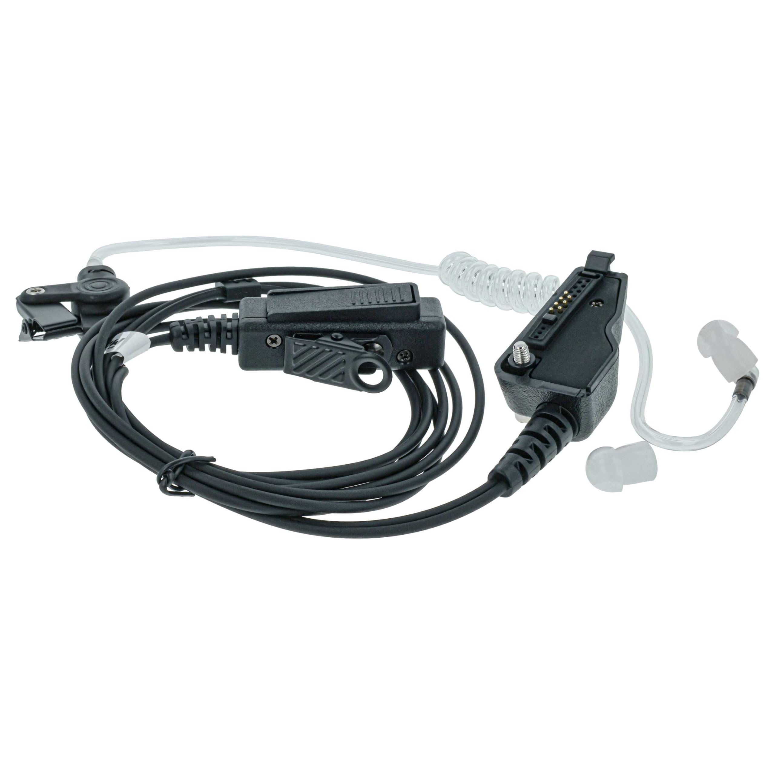 Auricolare Con Gancio Per Walkie Talkie Kenwood TK2140 TK3140 TK2180 TK3180, Modello T11