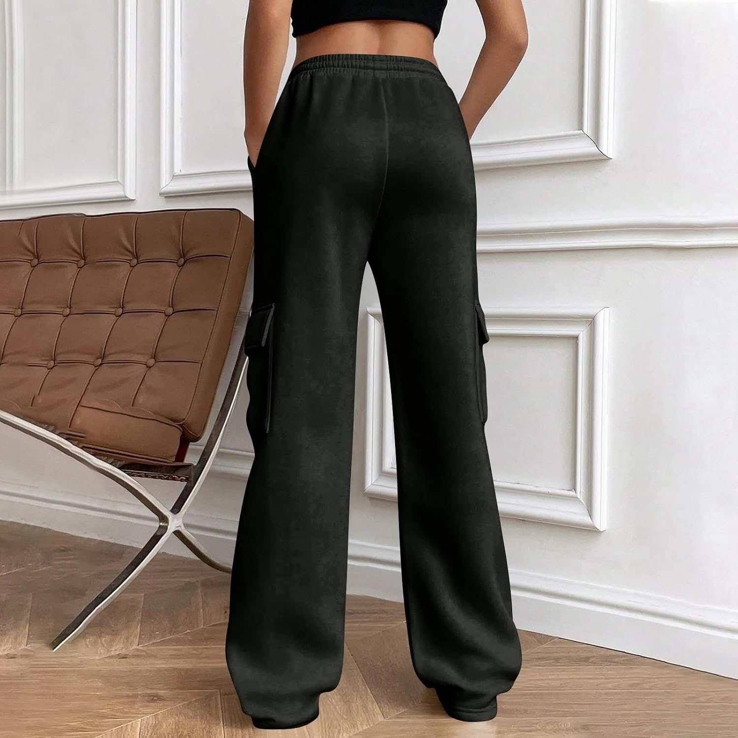 2026 Sweatpants Women Baggy Loose Fit Going Out Quick Dry Sport Pants Workout Drawstring Lightweight Summer Casual Trousers