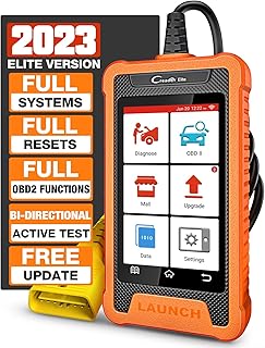 2023 LAUNCH X431 Elite OBD2 Scanner for Honda Acura, Full System Bi-Directional Diagnostic Scan Tool, Full Reset Car Code Reader, AUTO VIN, Battery Registration, Key Programming, Lifetime Free Update