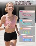 Smart Watch for Women Men, 1.83" HD Touchscreen, Fitness and Sleep Trackers, Heart Rate Monitor, Bluetooth Calling Smartwatch for Android/iOS, IP67 Water Resistant Multi-Sport Modes Pedometer, Pink