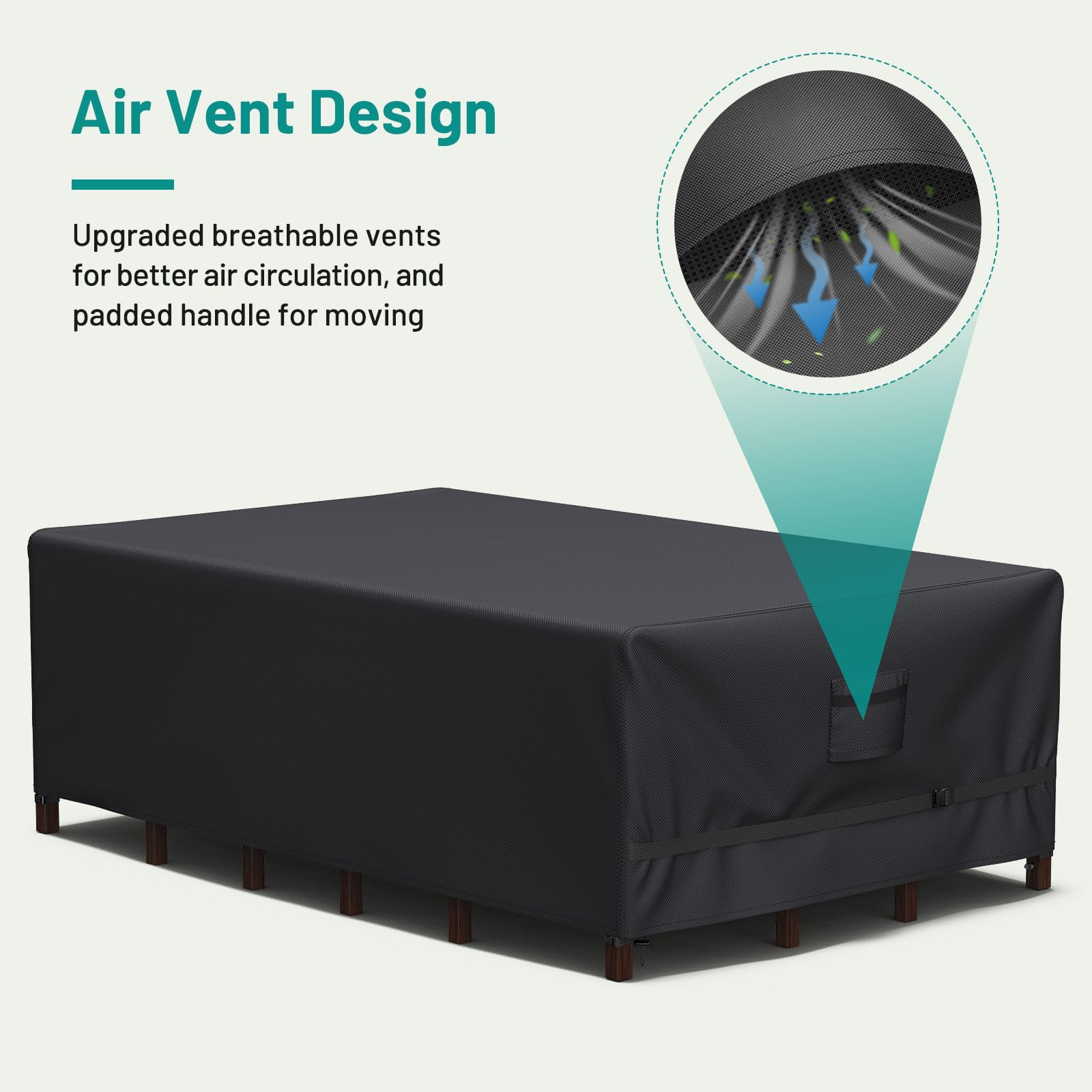 Snapklik.com : BROSYDA Upgraded Patio Furniture Set Cover, Improved ...