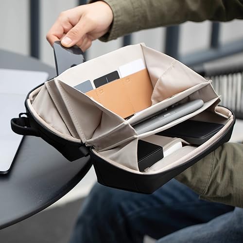 Miniatura 7 de PGYTECH Tech Pouch - Bolsa organizadora de electrónica pequeña impermeable para cables baterías de teléfono tarjeta SD de fotografía