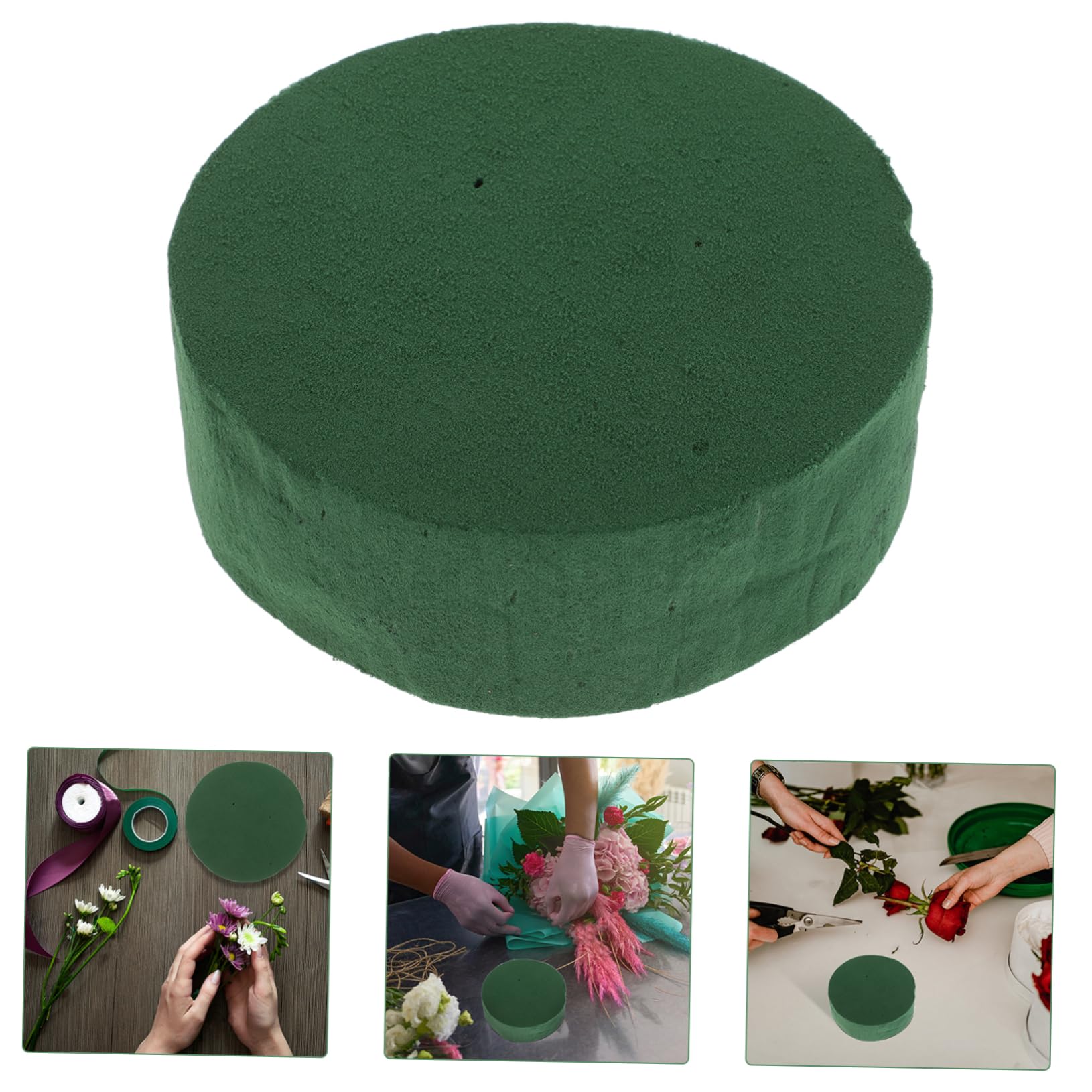 150 Demi-boules En Mousse STOBOK - Idéal Pour Bricolage Enfants Et Arrangements Floraux - Noir Et Blanc