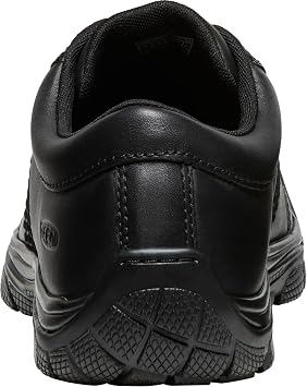 حذاء مطبخ رجالي من KEEN Utility PTC Oxford منخفض الارتفاع غير قابل للانزلاق، أسود، مقاس 10 أمريكي