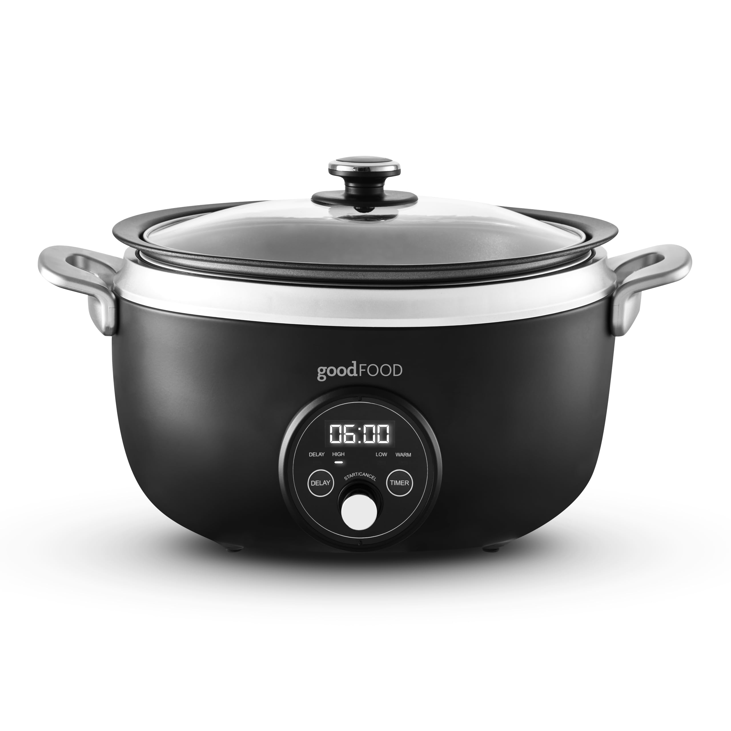 Good Food By Tower Gf16010 3.5L Digital Slow Cooker With Tempered Glass Lid