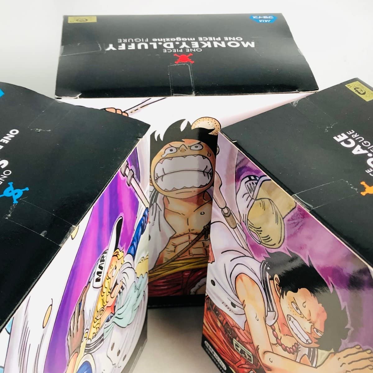 未開封 ONE PIECE magazine フィギュア 夢の一枚#1 vol.1～3 ルフィ エース サボ 3種セット バンダイ ワンピースマガジン 札幌市 厚別区 Amazon | 未 ワンピースマガジン magazine フィギュア 夢の一枚#1 vol