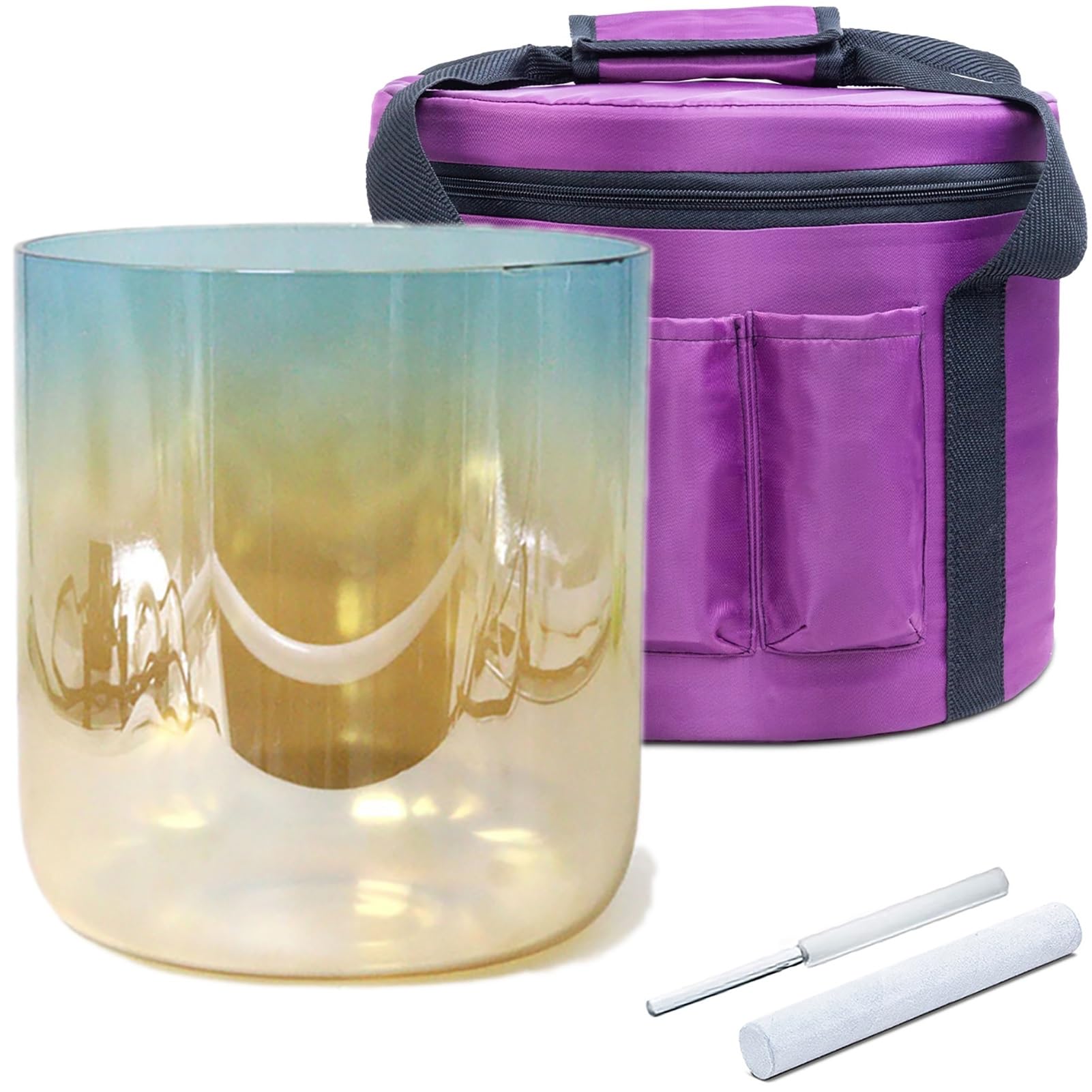 Amazon | チャクラクォーツクリスタルシンギングボウル（瞑想セラピー