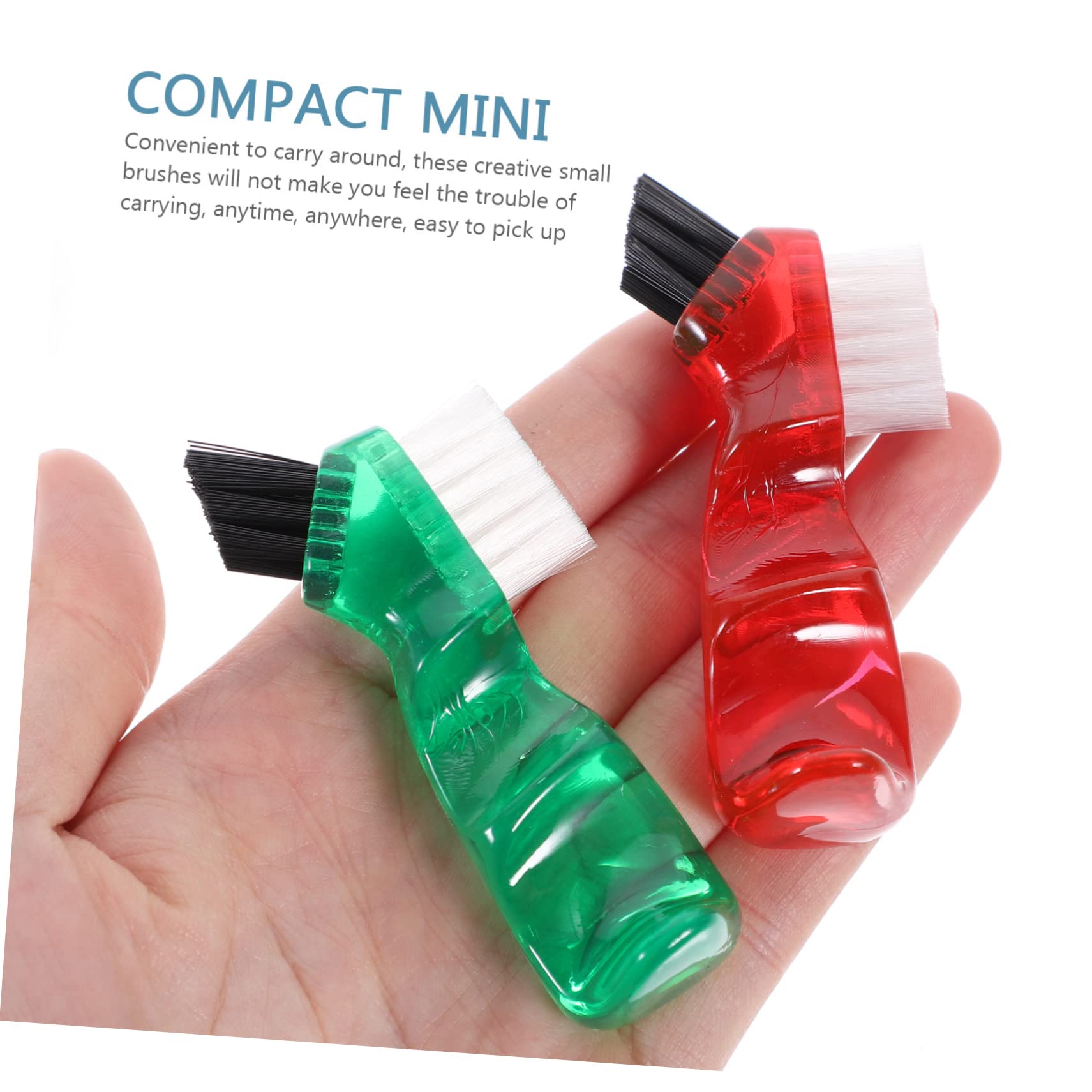 3 Set Di Spazzolini Da Denti A Doppia Faccia Piccoli Spazzolini Multifunzionali Mini Strumento Portatile Per Uso Domestico 4 Pezzi*3