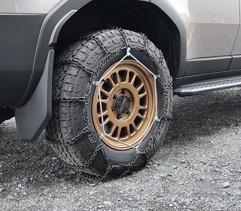 285/70R17 タイヤチェーン バンド付き 国産の大口径 金属製 タイヤ