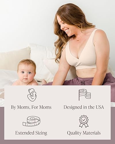 Miniatura 5 de Kindred Bravely Sujetador de lactancia cruzado ajustable Sublime para lactancia materna Maternidad inalámbrica