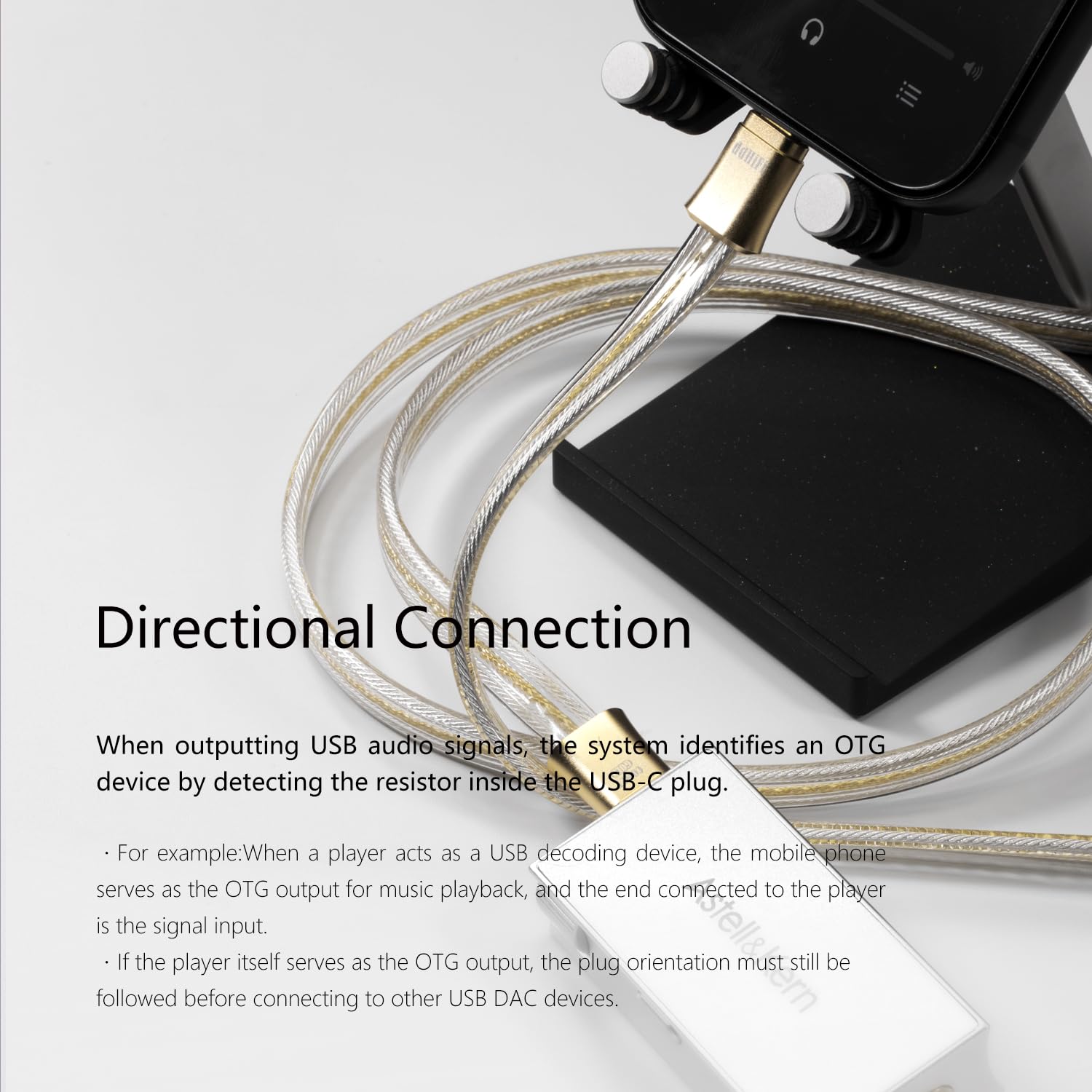 Amazon.co.jp: DD ddHiFi TC19CC ゴールドUSB Cケーブル デジタル信号