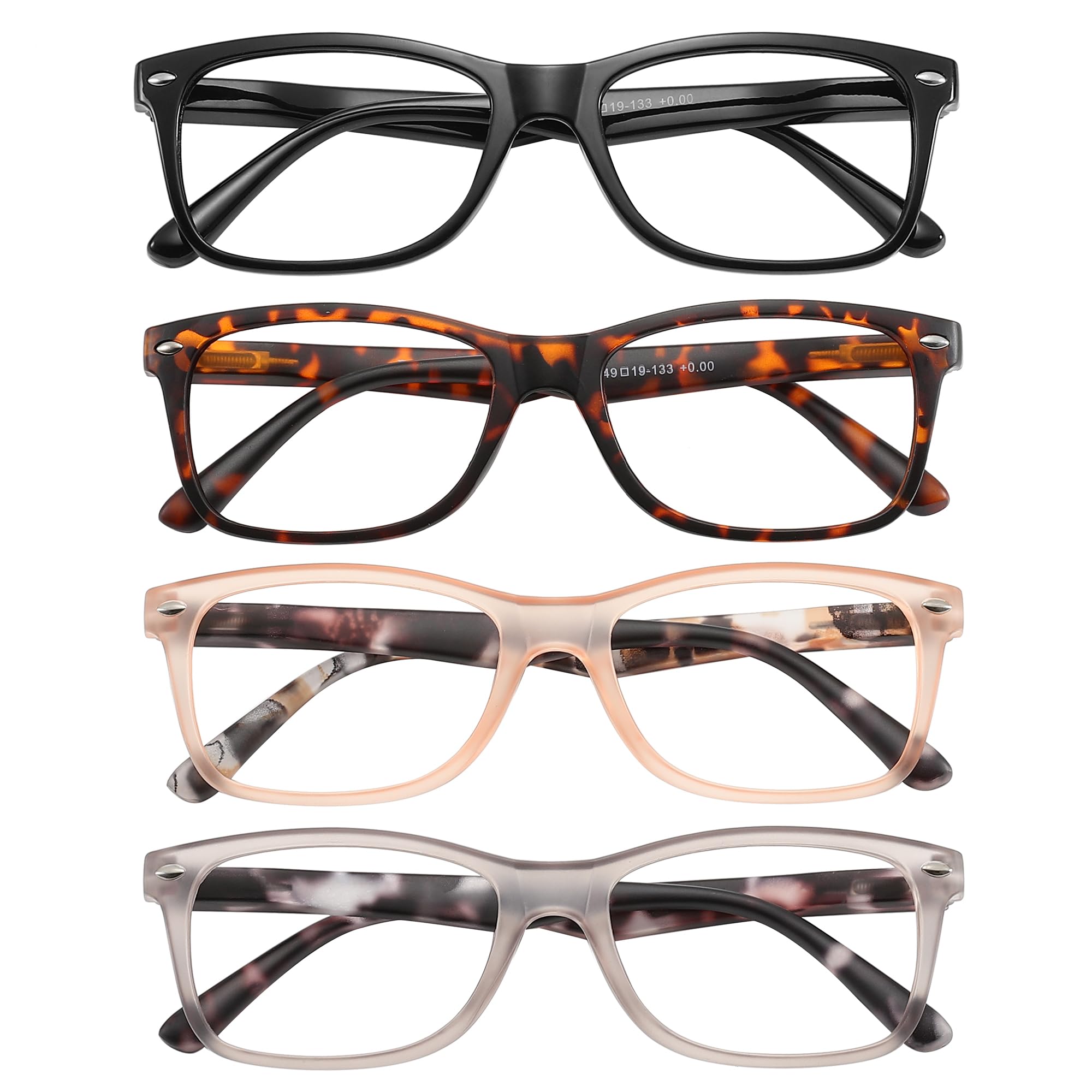 Przene Reading Glasses for Men Women Blue Light Blocking Readers