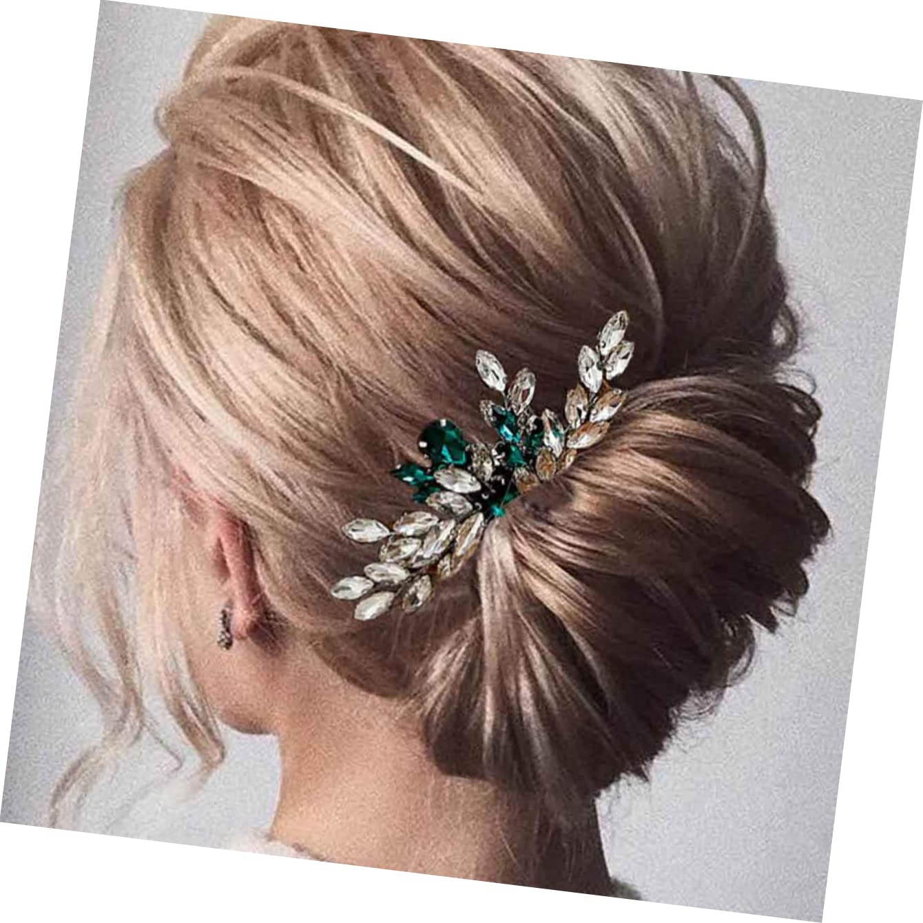 minkissy Lot De 4 Peignes À Cheveux En Strass Pour Enterrement De Vie De Jeune Fille
