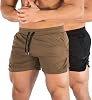 COIBQRNER Men's Gym Running Shorts 3 Breathable Lightweight Athletic Sport Shorts Training Workout Shorts with Pockets