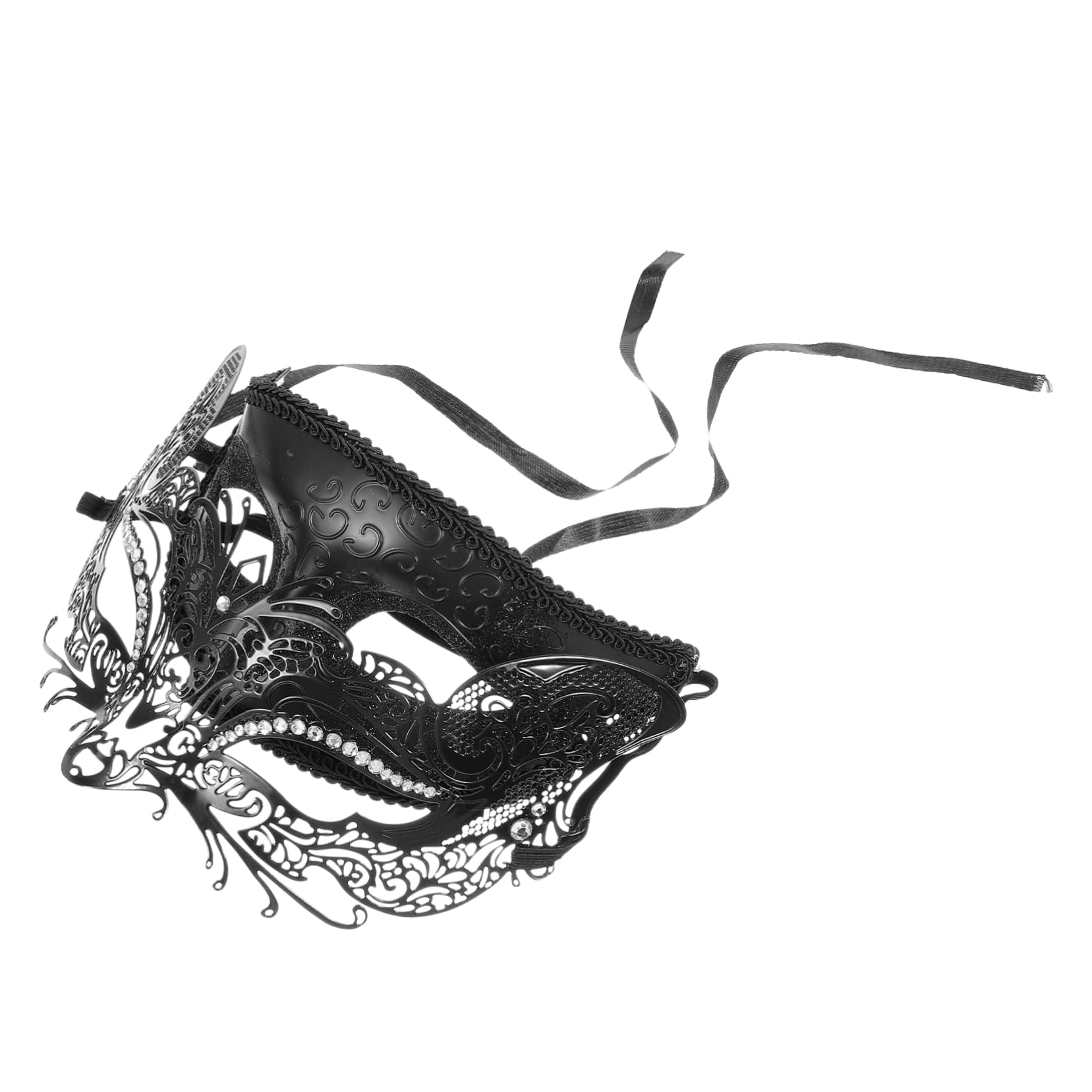 LIFKOME 8stücke Elegante Masquerade Masken Für Frauen Mit Funkelnden Verzierungen Kostümaccessoires Für Halloween Und Themenpartys