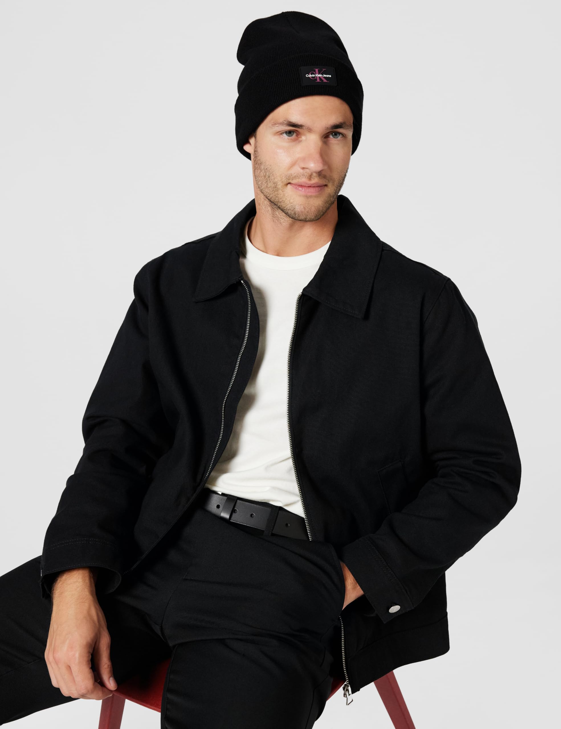 Calvin Klein Damen Beanie-Mütze