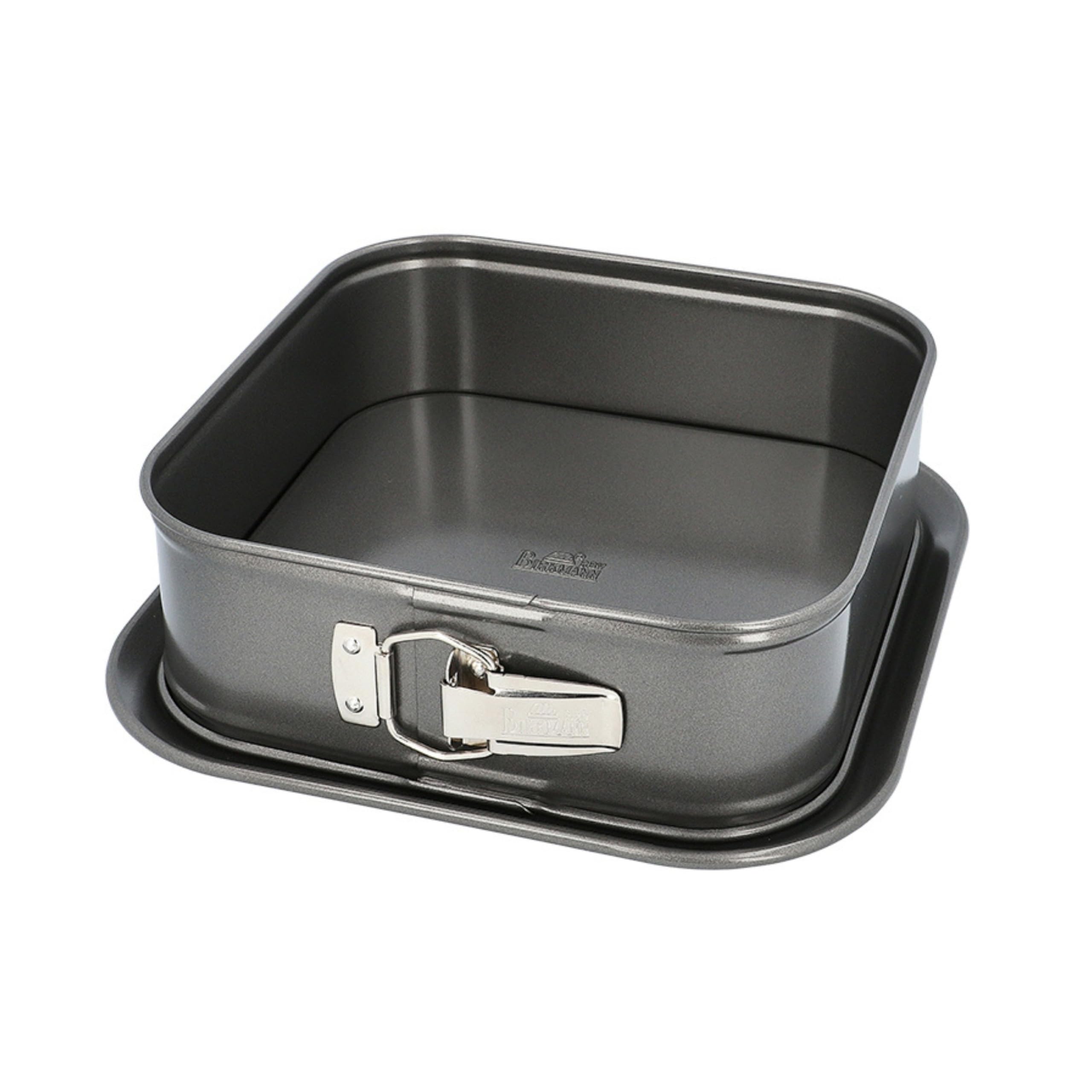 RBV Birkmann Easy Baking 881709 Springform Cake Tin Square 24 x 24 cm Carbon Steel