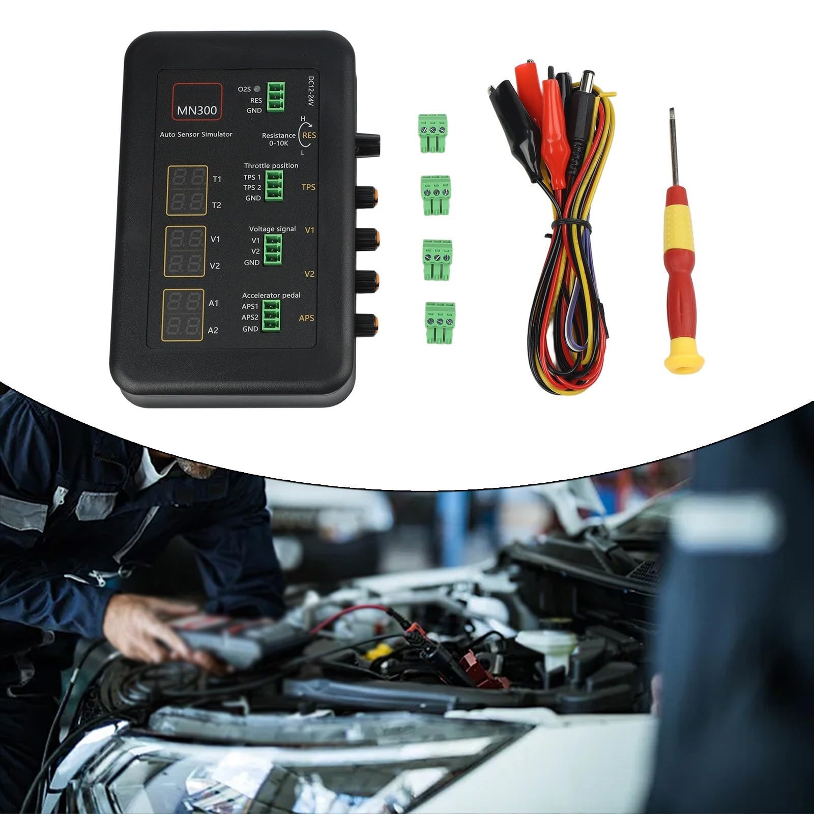Mnb-3 Sensore Veicolo Simulatore Tester Generatore di Segnale Auto Per Motore Diagnostico E Riparazione Strumento Con Design Per Meccanica