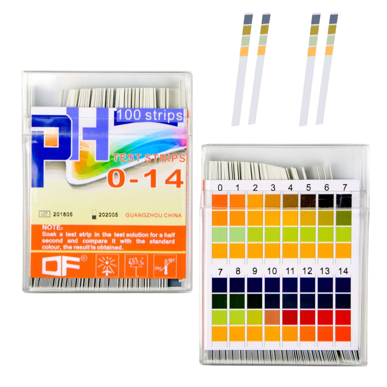 100 sztuk pasków testowych ph