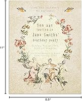 Vista 8 de Papel pergamino para certificados, estacionario para currículums, diplomas, tamaño carta, 50 hojas de doble cara, 3.53 oz/m², papel pergamino de 8.5